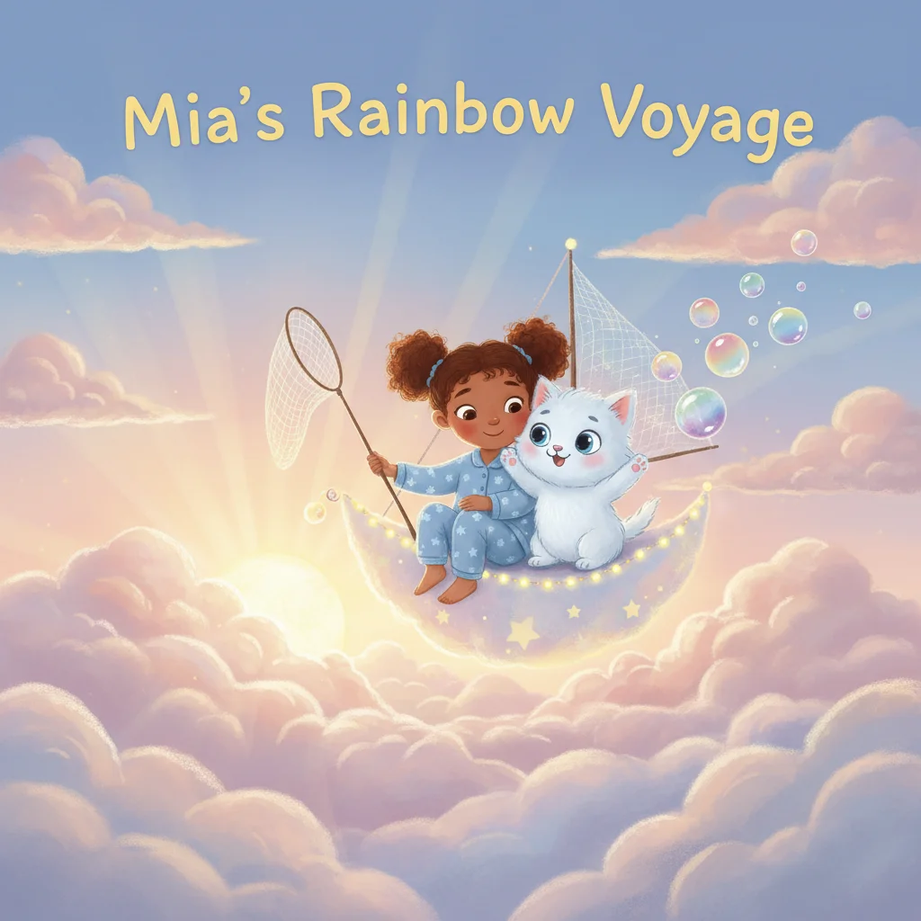 Cover of Mia and Nimbus — a children's story about friendship