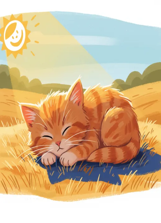 Cover of Kitten's Cozy Quest — a sensory board book for babies