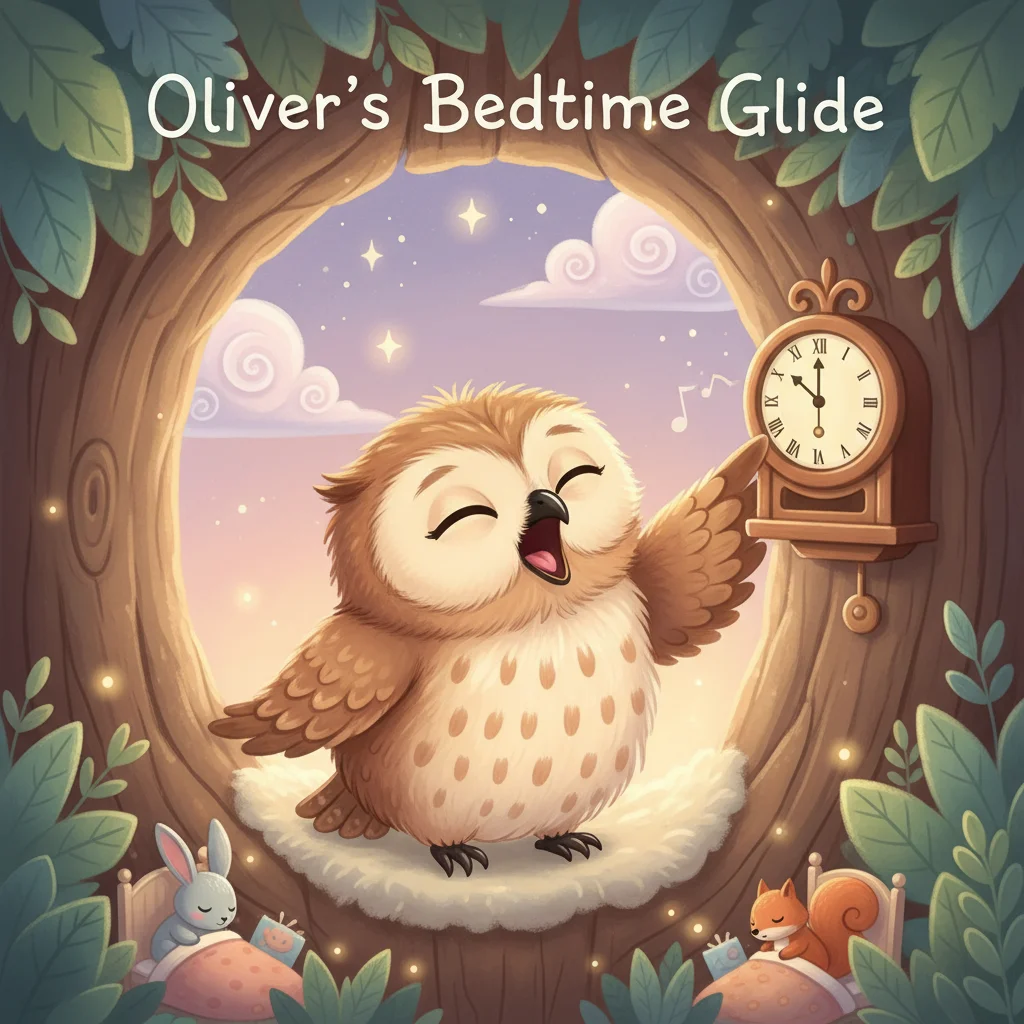 Cover of Oliver's Twilight Tuck-In — a cozy bedtime story